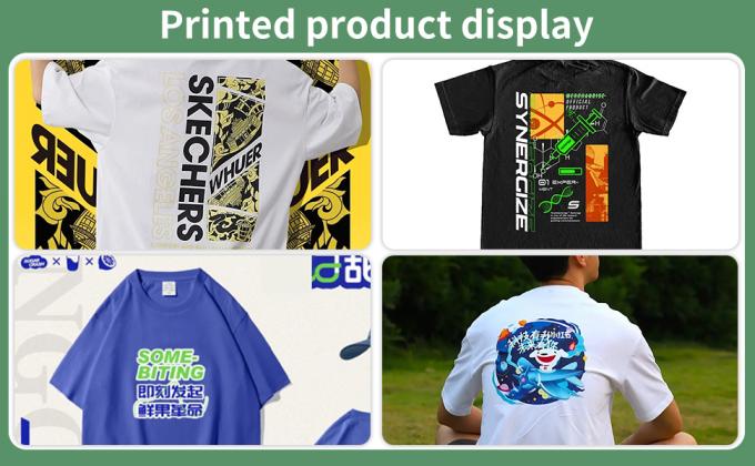 طباعة نقل DTF العاكسة PET نقل الحرارة لطباعة شعار الملابس 5