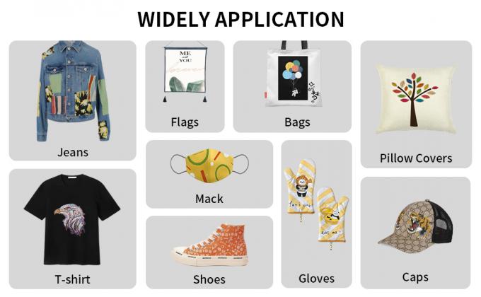 فيلم طابعة A4 / A3 DTF قشر بارد 75U سمك PET فيلم الإفراج غير ملصق 4