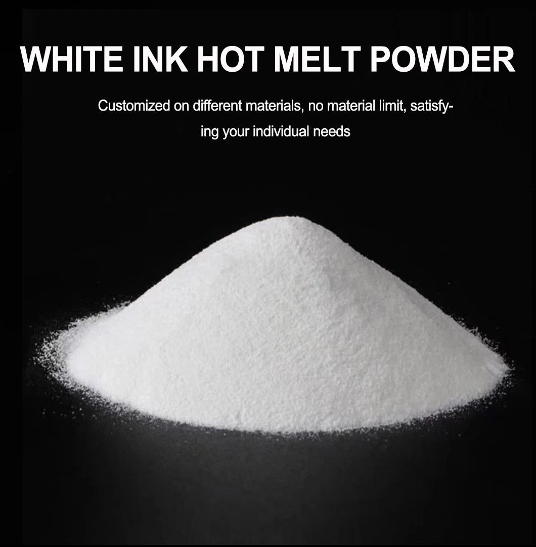 TPU 80-100mic White 1KG Digital Transfer Hot Melt Adhesive Pre-treat Powder للطابعة Ep L1800 0