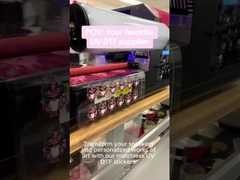 UV Dtf Transfer Ab Pet Film Roll Ab Film Transfer Dtf Pet A3 30cm UV Dtf فلم للطابعة فوق البنفسجية