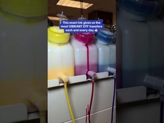 طباعة DTF حبر أبيض CMYK 1L إضافة مثالية لعملية الطباعة الرقمية