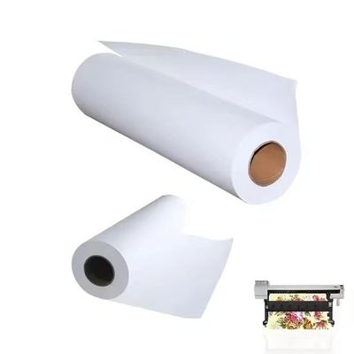 جودة  Digital Printing 47 Inch 100gsm Roll To Roll Sublimation Paper For Large Format Sublimation Printer مصنع