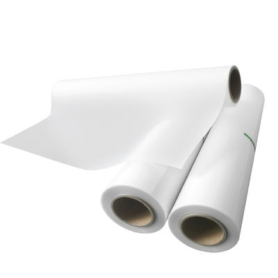 لفّة فيلم نقل DTF 60cm*100m مزدوجة الجانبين صافية متطاطية واضحة قبل المعالجة ورق نقل الحرارة من بي تي بارد و ساخن