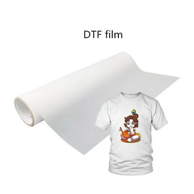 مادة متطابقة 80gsm PET DTF فيلم الطباعة Paypal وقت الطباعة المقبول
