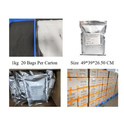 اللاصق الساخن ذوبان البيضاء DTF مسحوق نقل الرقمية مسحوق 500g / 17.6oz لجميع الأقمشة