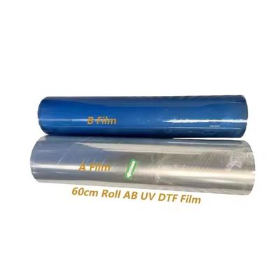 UV DTF AB فيلم A1 A2 A3 A4 L1800 L805 R1390 6090 UV DTF فيلم نقل ملصق مقاوم للشمس