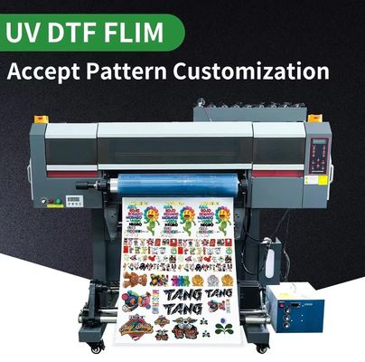 فيلم الطباعة البوليمر A و B الفيلم UV DTF PET الملصق فيلم 30 سم