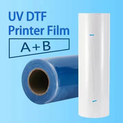 مادة الطباعة فوق البنفسجية المتلألئة المختلطة جميعها في فيلم نقل UV Dtf واحد للطابعة UV Dtf