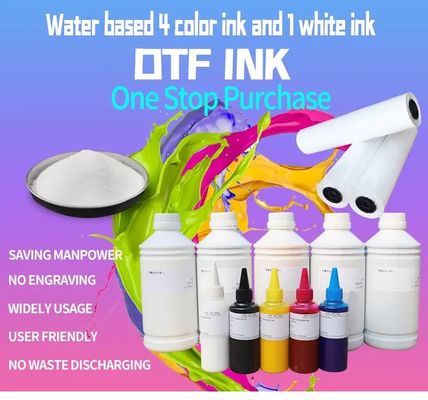 1000 مل DTF حبر حبر حبر ابيض للطباعة الفيلمية لـ Epson L800 1390 A3 A4
