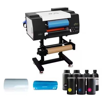 30cm*100m رول شفاف UV Dtf Ab فيلم A3 Ab لملصق UV