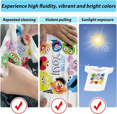 طابعة الفيلم DTF Ink 1000ml CMYK Epson