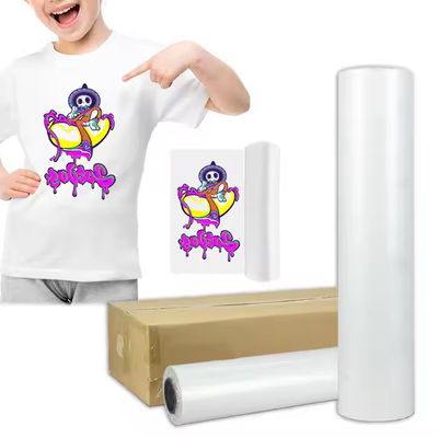 30cm 60cm Hot Peel Matte DTF White Ink Pet Film A3 A4 Dtf طباعة فيلم