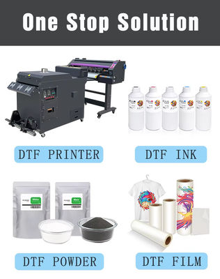 1000 مل حبر DTF حبر CMYK أبيض لتمثال القميص والفيلم للحيوانات الأليفة الطباعة حبر طابعة DTF الممتاز