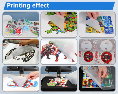 30cm 60cm Hot Peel Matte DTF White Ink Pet Film A3 A4 Dtf طباعة فيلم