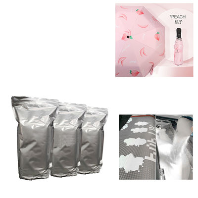 TPU DTF مسحوق 1kg / كيس نقل مواد الطباعة الذوبان الساخن في الأبيض والأسود