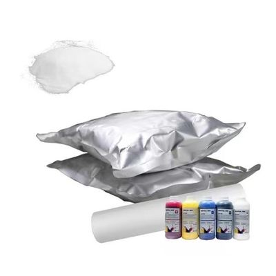 100mic 5kg TPU أبيض مسحوق الغراء الذوبان الساخن لنقل DTF