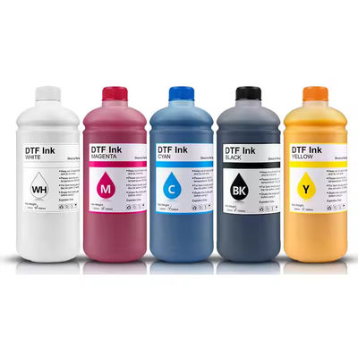 500 مل 1000 مل Cmy Bk W Dtf حبر للطابعات Epson Winnerjet