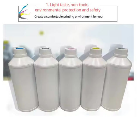 CMYK W الألوان 500ml Dtf حبر الصبغ طباعة نقل الحرارة للطابعة على أساس الماء