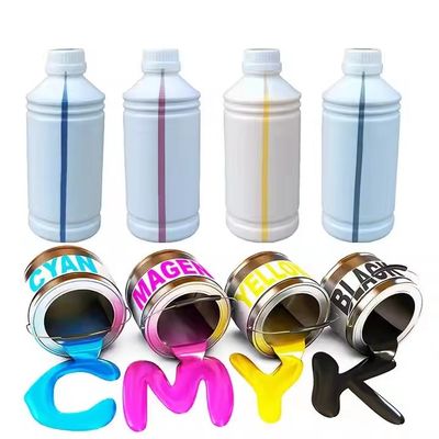 1000ML CMYK DTF فيلم حيوان أليف حبر نقل الصبغ الأبيض لـ Epson I3200 XP600 8550