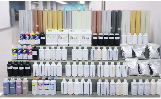 500 مل 1000 مل Cmy Bk W Dtf حبر للطابعات Epson Winnerjet
